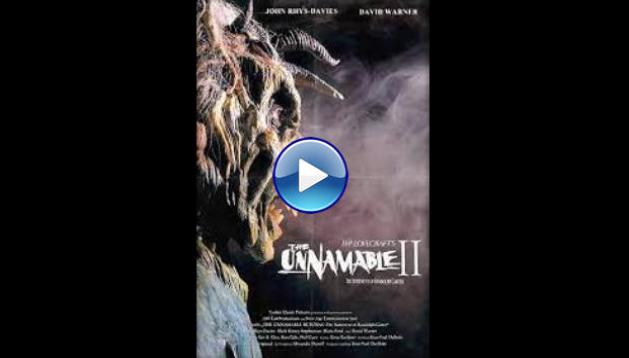 The Unnamable II: The Statement of Randolph Carter (1992)